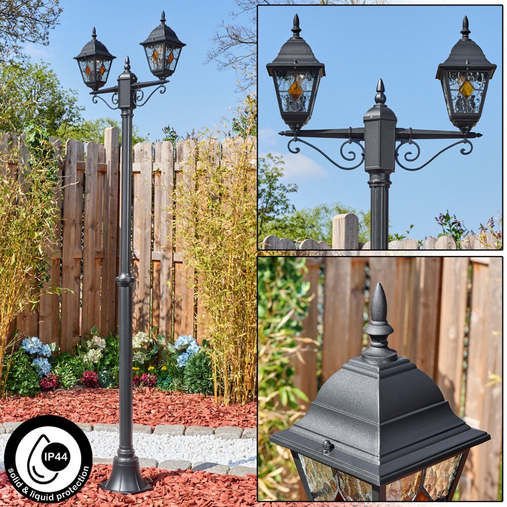 Naofe Kandelaber Schwarz, 2-flammig main product photo