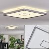 Simonstorp Deckenleuchte LED Silber, Weiß, 1-flammig