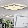 Simonstorp Deckenleuchte LED Silber, Weiß, 1-flammig