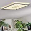 Simonstorp Deckenleuchte LED Silber, Weiß, 1-flammig