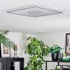 Simonstorp Deckenleuchte LED Silber, Weiß, 1-flammig