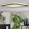 Simonstorp Deckenleuchte LED Schwarz, Weiß, 1-flammig