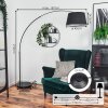 Bassagoda Stehleuchte 45 cm Chrom, Schwarz, 1-flammig