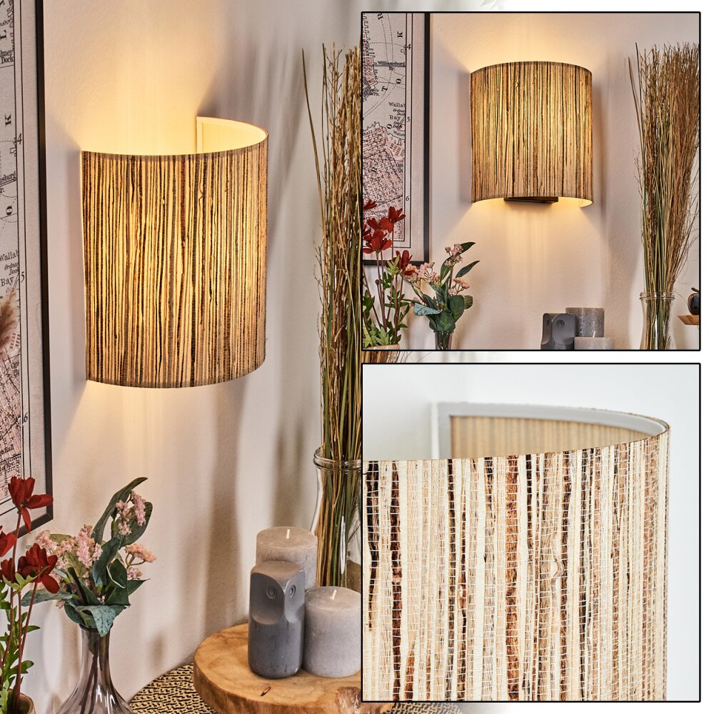 Viadores Wandleuchte Schwarz, 1-flammig main product photo