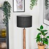 Bassagoda Stehleuchte 40 cm Naturfarben, Schwarz, 1-flammig