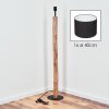 Bassagoda Stehleuchte 40 cm Naturfarben, Schwarz, 1-flammig