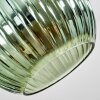 Koyoto Deckenleuchte Glas 15 cm Blau, Grün, Kupferfarben, 5-flammig