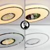 Loron Deckenleuchte LED Silber, Weiß, 1-flammig