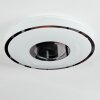 Loron Deckenleuchte LED Silber, Weiß, 1-flammig