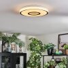 Loron Deckenleuchte LED Silber, Weiß, 1-flammig