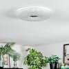 Luvan Deckenleuchte LED Weiß, 1-flammig