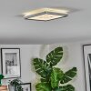 Simonstorp Deckenleuchte LED Silber, Weiß, 1-flammig