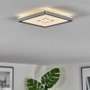 Simonstorp Deckenleuchte LED Silber, Weiß, 1-flammig