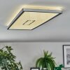 Simonstorp Deckenleuchte LED Silber, Weiß, 1-flammig