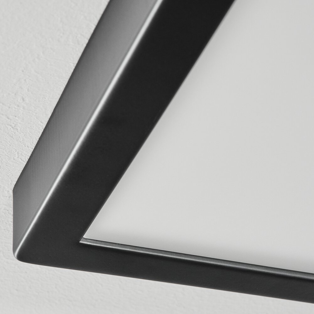 Isela Deckenleuchte LED Schwarz, 1-flammig