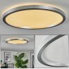 Xarel Deckenleuchte LED Silber, 1-flammig