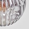 Ripoll Deckenleuchte Glas 15 cm Rauchfarben, 6-flammig