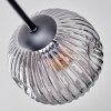 Ripoll Deckenleuchte Glas 15 cm Rauchfarben, 6-flammig
