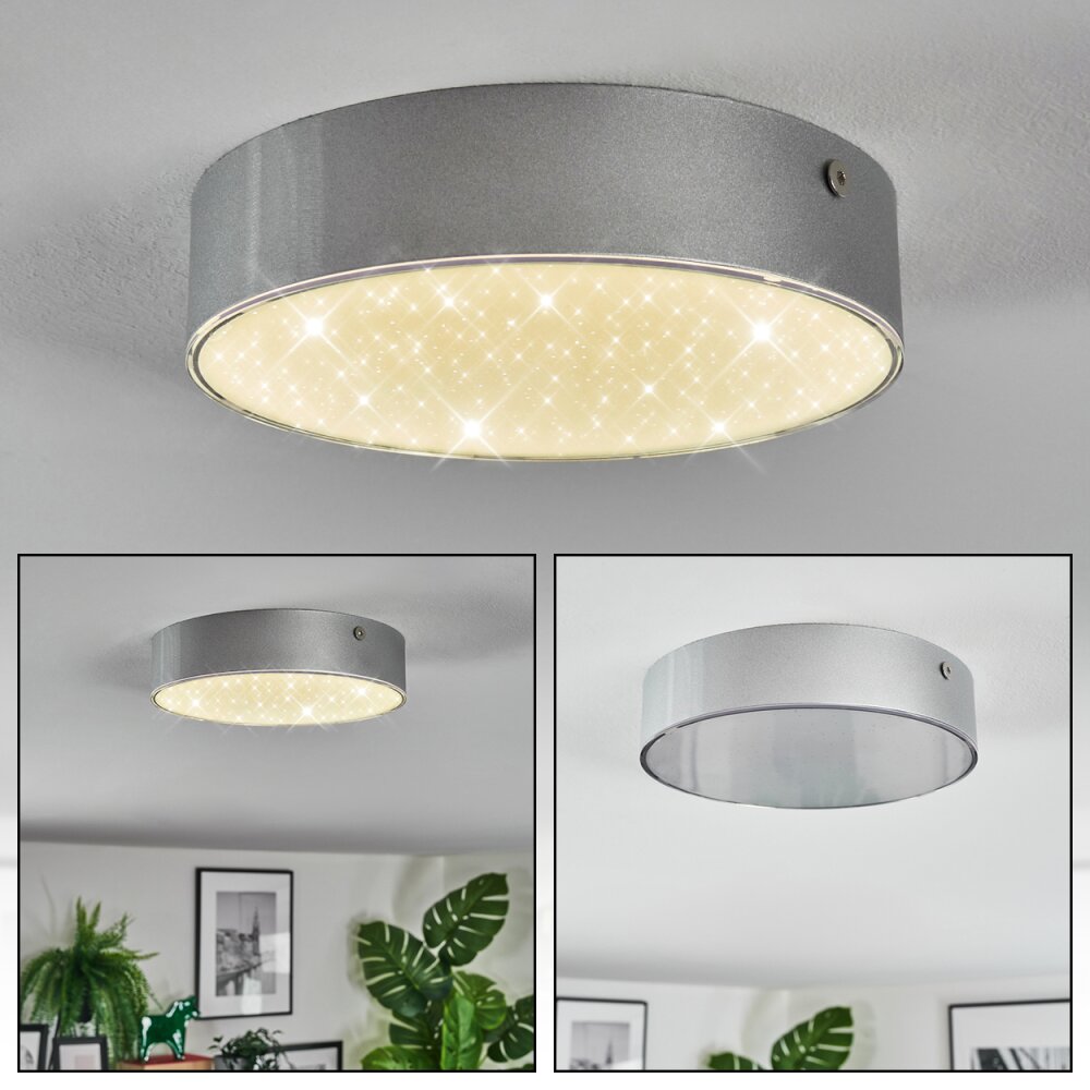 Elmar Deckenleuchte LED Silber, 1-flammig main product photo