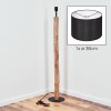 Soungou Stehleuchte 38 cm Naturfarben, Schwarz, 1-flammig