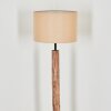 Soungou Stehleuchte 38 cm Naturfarben, Schwarz, 1-flammig