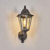 Lignac Außenwandleuchte Schwarz, Silber, 1-flammig