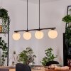 Gastor Pendelleuchte Glas 15 cm Weiß, 4-flammig