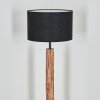Bassagoda Stehleuchte 35 cm Naturfarben, Schwarz, 1-flammig