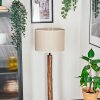 Bassagoda Stehleuchte 40 cm Naturfarben, Schwarz, 1-flammig