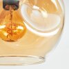Ripoll Deckenleuchte Glas 15 cm Bernsteinfarben, 5-flammig