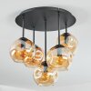 Ripoll Deckenleuchte Glas 15 cm Bernsteinfarben, 5-flammig