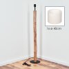 Bassagoda Stehleuchte 40 cm Naturfarben, Schwarz, 1-flammig