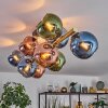Koyoto Deckenleuchte Glas 15 cm Gold, Schwarz, 10-flammig