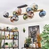 Koyoto Deckenleuchte Glas 15 cm Gold, Schwarz, 10-flammig