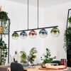 Gastor Pendelleuchte Glas 15 cm Blau, Grün, Klar, Kupferfarben, 5-flammig