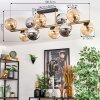 Koyoto Deckenleuchte Glas 15 cm Gold, Schwarz, 10-flammig