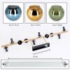 Koyoto Deckenleuchte Glas 15 cm Gold, Schwarz, 10-flammig