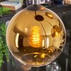 Koyoto Hängeleuchte Glas 15 cm, 20 cm, 25 cm, 30 cm Gold, Klar, 4-flammig