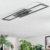Manor Deckenleuchte LED Schwarz, 1-flammig, Fernbedienung