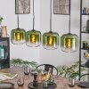 Lauden Hängeleuchte Glas 20 cm Grün, Klar, 4-flammig