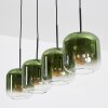 Lauden Hängeleuchte Glas 20 cm Grün, Klar, 4-flammig