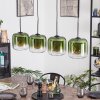 Lauden Hängeleuchte Glas 20 cm Grün, Klar, 4-flammig