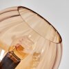 Koyoto Stehleuchte Glas 15 cm Bernsteinfarben, Klar, Rauchfarben, 3-flammig