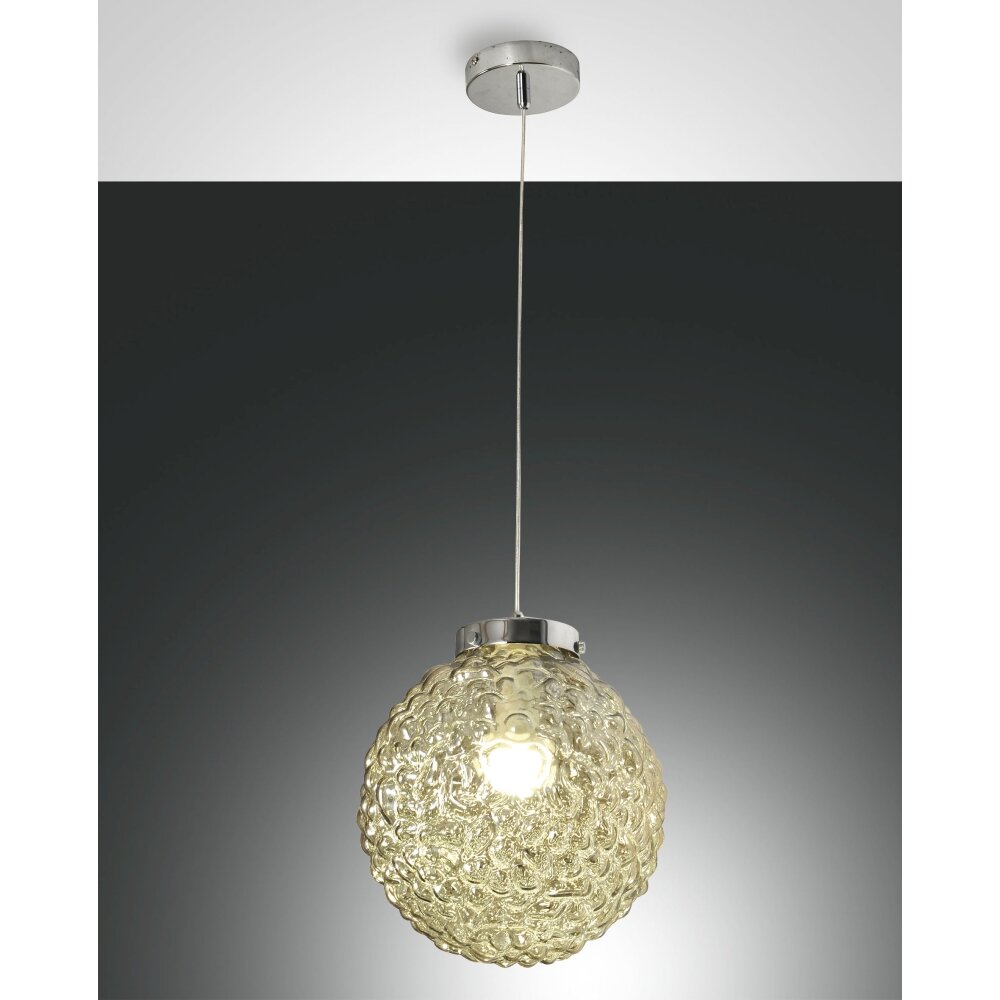 Fabas Luce Ego Pendelleuchten Chrom, 1-flammig main product photo