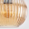 Koyoto Hängeleuchte Glas 20 cm, 25 cm Bernsteinfarben, 8-flammig