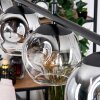 Ripoll Pendelleuchte Glas 15 cm Klar, Rauchfarben, 4-flammig