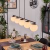 Gastor Pendelleuchte Glas 15 cm Weiß, 5-flammig