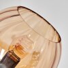 Koyoto Stehleuchte Glas 15 cm Bernsteinfarben, 5-flammig