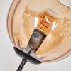 Koyoto Stehleuchte Glas 15 cm Bernsteinfarben, 5-flammig