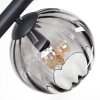 Koyoto Deckenleuchte Glas 15 cm Rauchfarben, 10-flammig